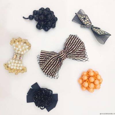 various designs good quality cheap price stock of decorative flowers for shoes and bags