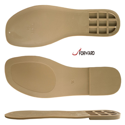 New design TPR fancy texture shading front ripple design ladies flat bottom slippers bottom