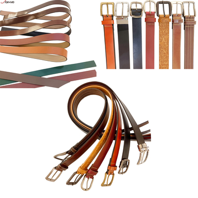 Fashion Face to Face Red Brown and Black One Layer Wear-resistant Rubber Sheet For Women Belt