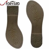 Manufacturer Anti-skid Design Round Toe Tpr Sole For Woman Flat Sandal Outsole From China