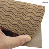 Manufaturer of Fashion Double Wave Design Natural Crepe Rubber Sheet For Shoe Sole and Heels