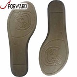 Manufacturer Good Price Round Toe Tpr Sole For Woman Flat Sandal Outsole From China