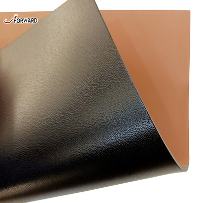 China Wholesale Double Surface Black Shine And Brown Velvet Wear-resistant Rubber Sheet For Belt