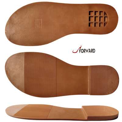 Manufacturer Good Quality Design Round Toe Tpr Sole For Woman Flat Sandal Outsole From China