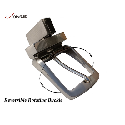Wholesale Pin Reversible Rotating Parts Zinc Alloy Automatic Belt Buckle