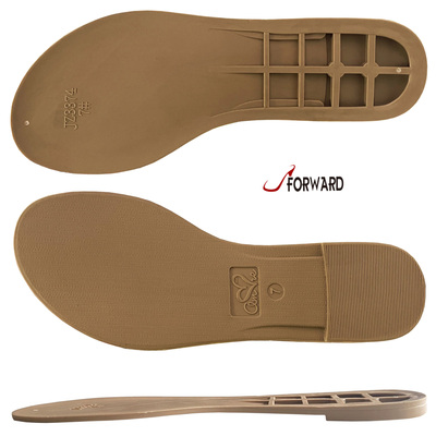 Casual high quality new design non-slip TPR rubber ladies slippers bottom