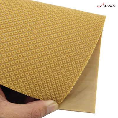 Manufaturer of Hot Sale Circles Design Natural Crepe Rubber Sheet For Shoe Sole